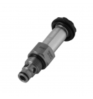 2/2-Magnet-Wegeventil, Tellerventil, vorgesteuert, stromlos geschlossen, SAE-08-Patrone - 350 bar